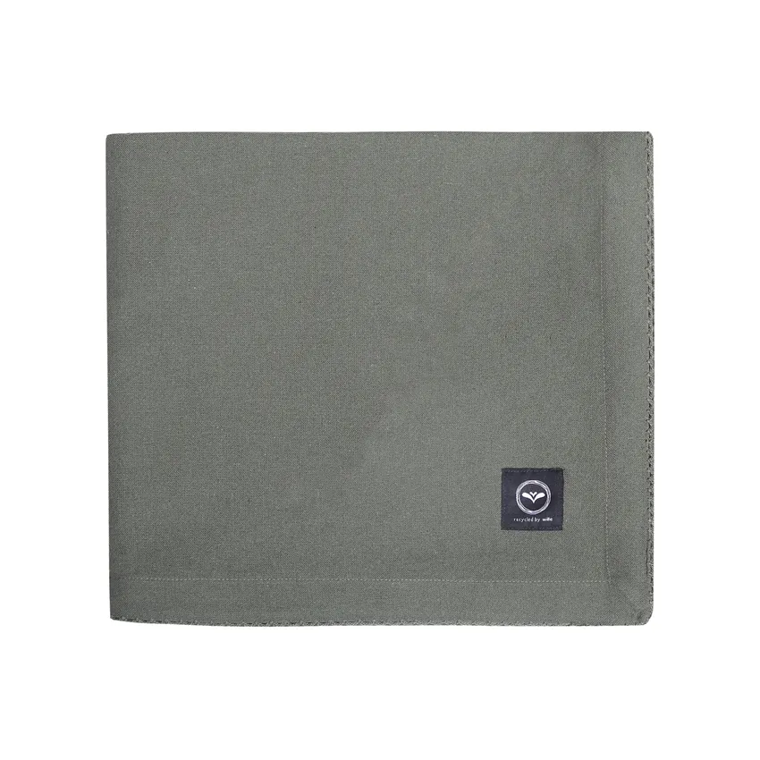 Recycled Tablecloth Felicia, Olive Green