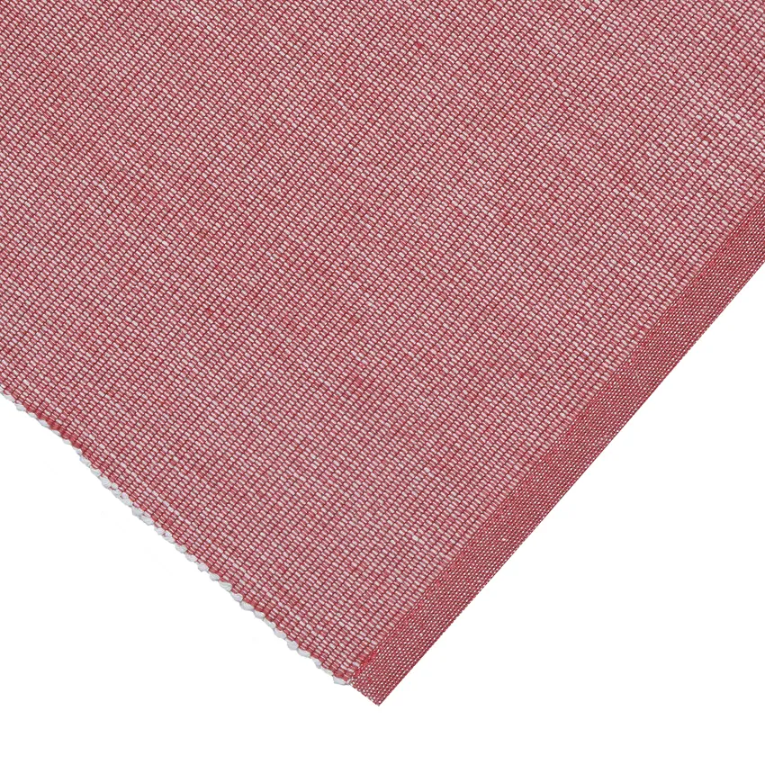 Reciclado Caminos de mesa Elin, Rosa/Blanco