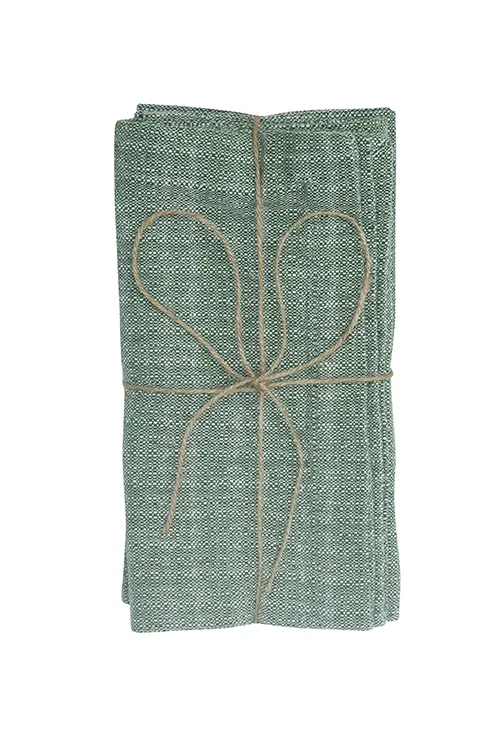 Servilleta Reciclada 2-pack Meja, Verde/Blanco