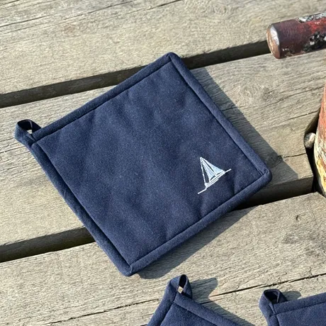 Agarrador de cocina reciclado Segelbåt