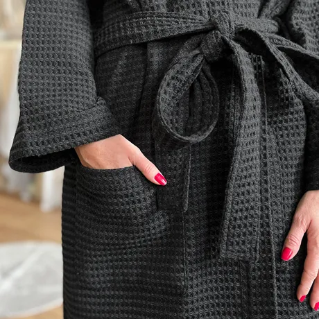 Albornoz Reciclado Wilma, Negro