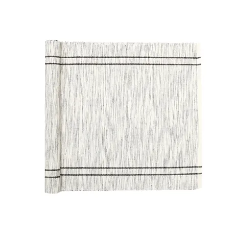 Reciclado Caminos de mesa Rune, Beige/Marrón