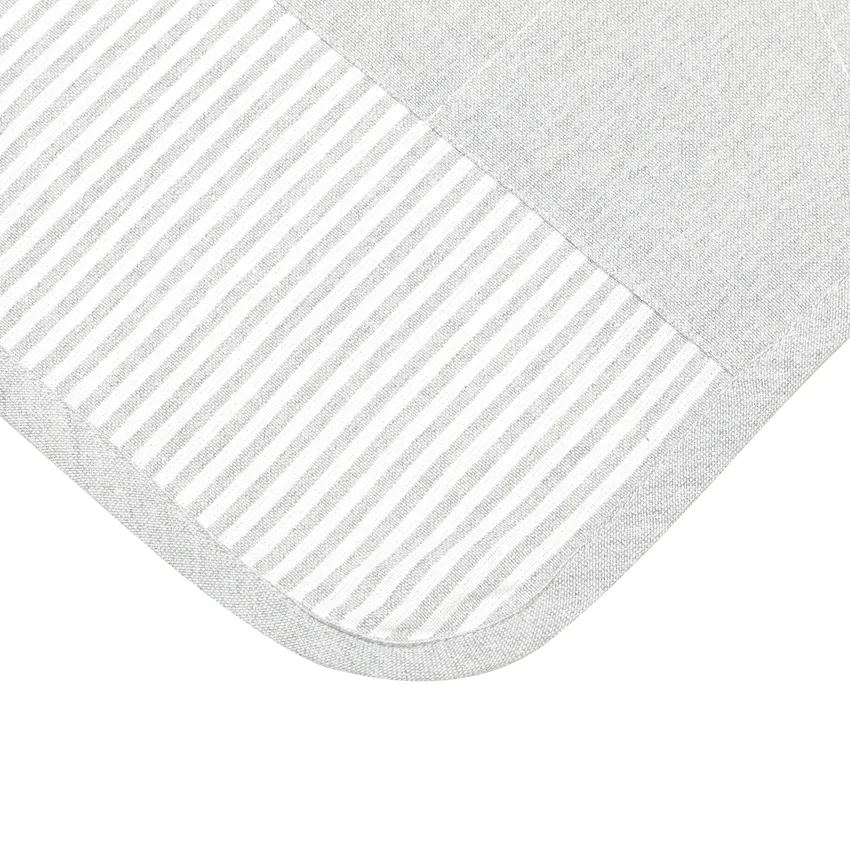 Delantal Infantil Reciclado Sjurberg, Gris/Blanco