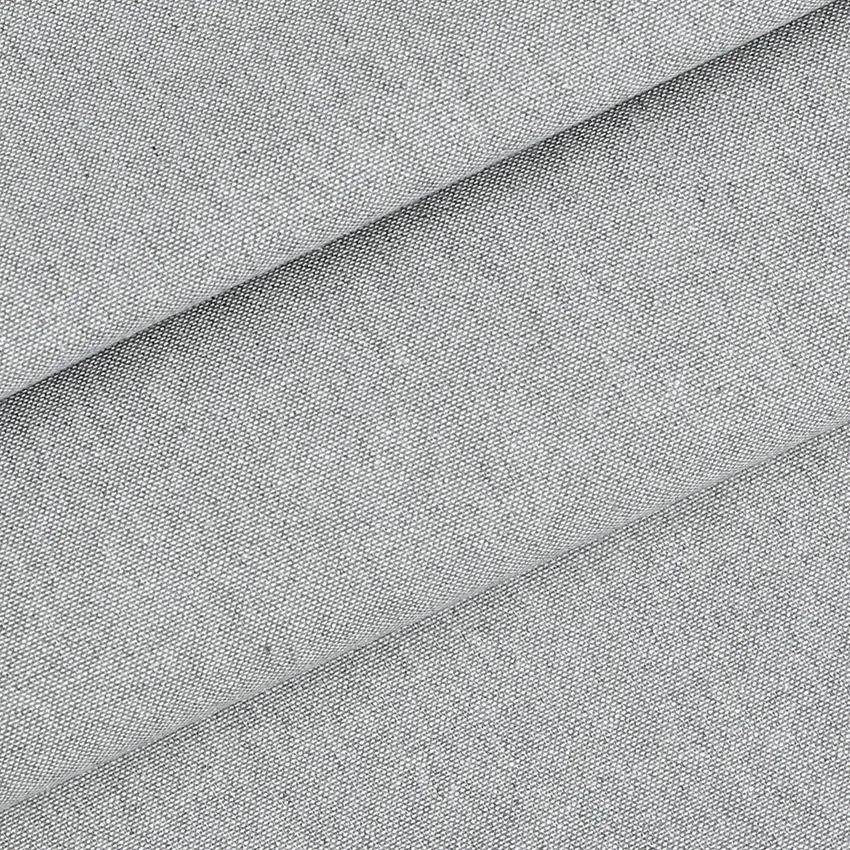Tejido limpiable reciclado Metraje Hedvig, Gris/Blanco