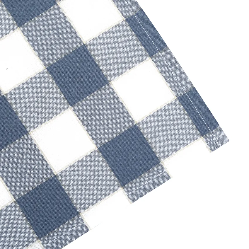 Paño de cocina reciclado 2-pack Ted, Gris azulado/lino/blanco