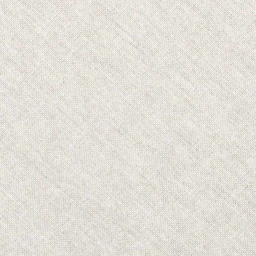 Tejido limpiable reciclado Metraje Hedvig, Lino/Blanco