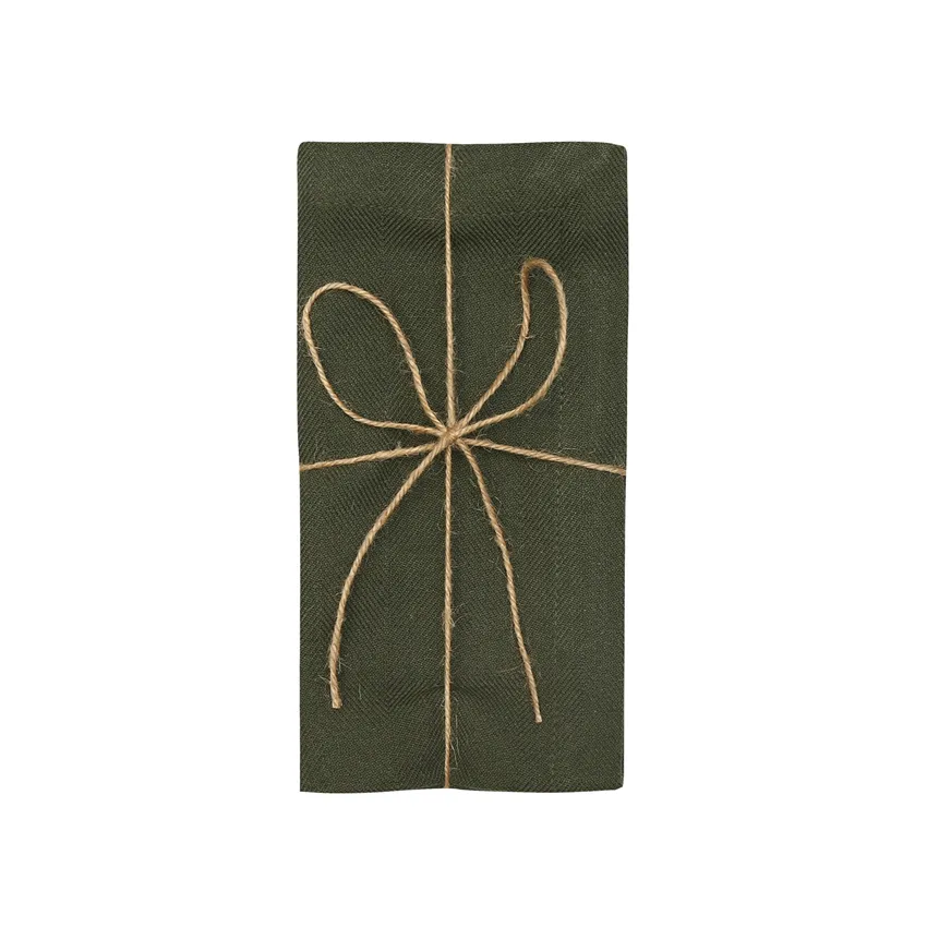 Servilleta Reciclada 2-pack Emil, Verde oliva