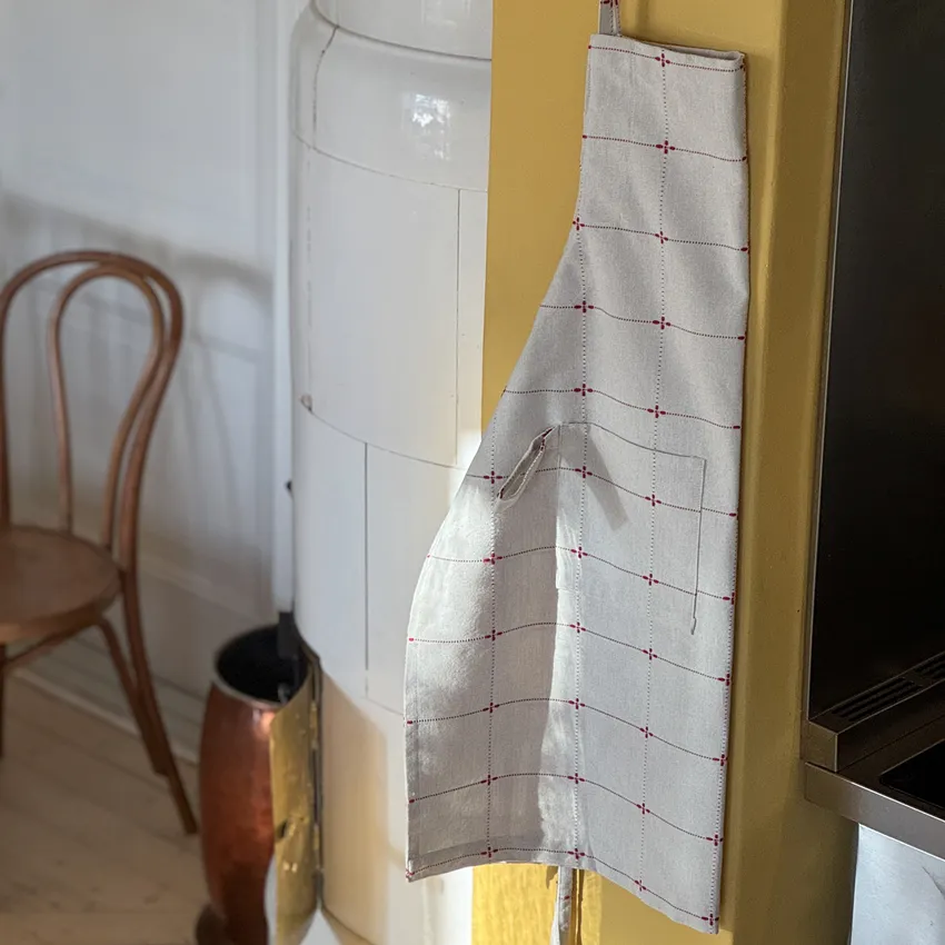 Delantal Reciclado Mia, Lino