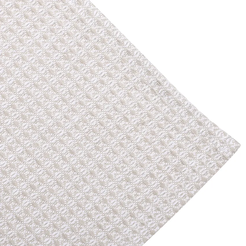 Toalla reciclada Mårten, Lino/Blanco