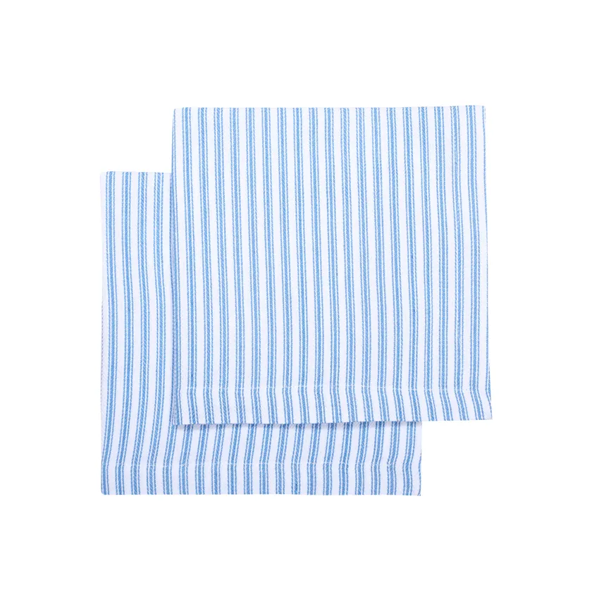 Servilleta Reciclada 2-pack Lina, Azul claro/Blanco