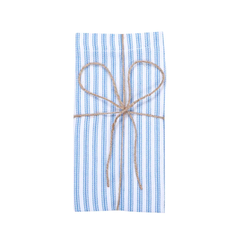 Servilleta Reciclada 2-pack Lina, Azul claro/Blanco