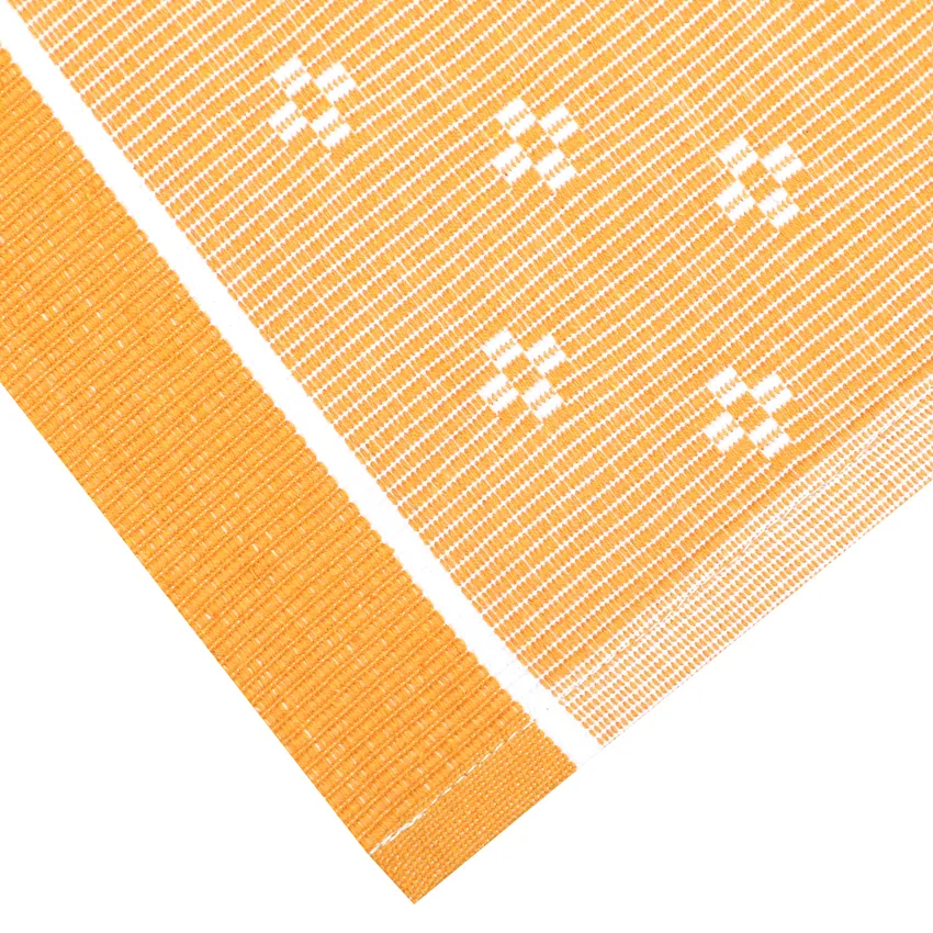 Mantel individual reciclado 2-pack Charlie, Amarillo/Blanco