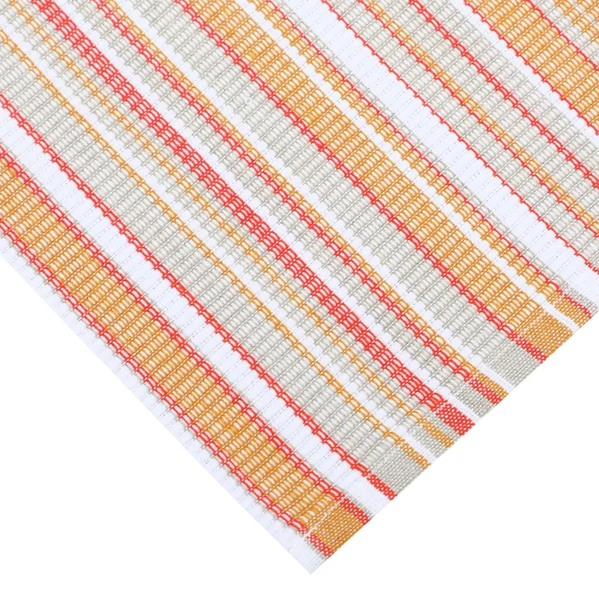 Mantel individual reciclado 2-pack Jonas, Amarillo/Lino