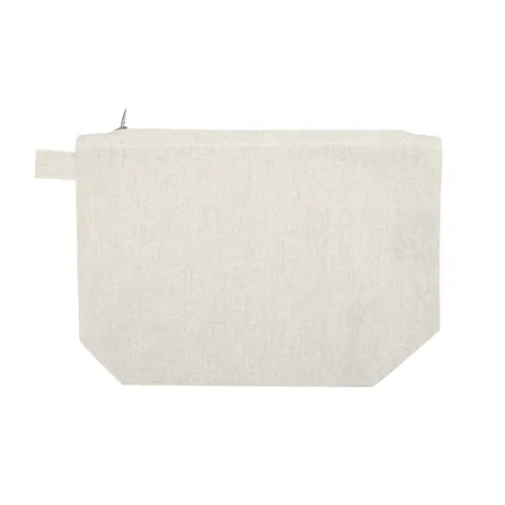 Neceser Reciclado Elin, Lino/Blanco