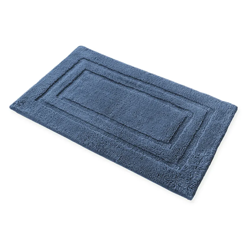 Alfombra de baño Turin, Azul grisáceo