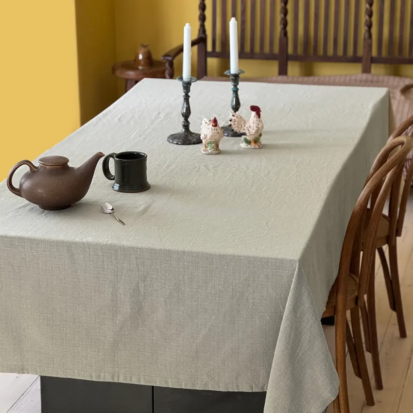 Mantel reciclado Meja, Lino