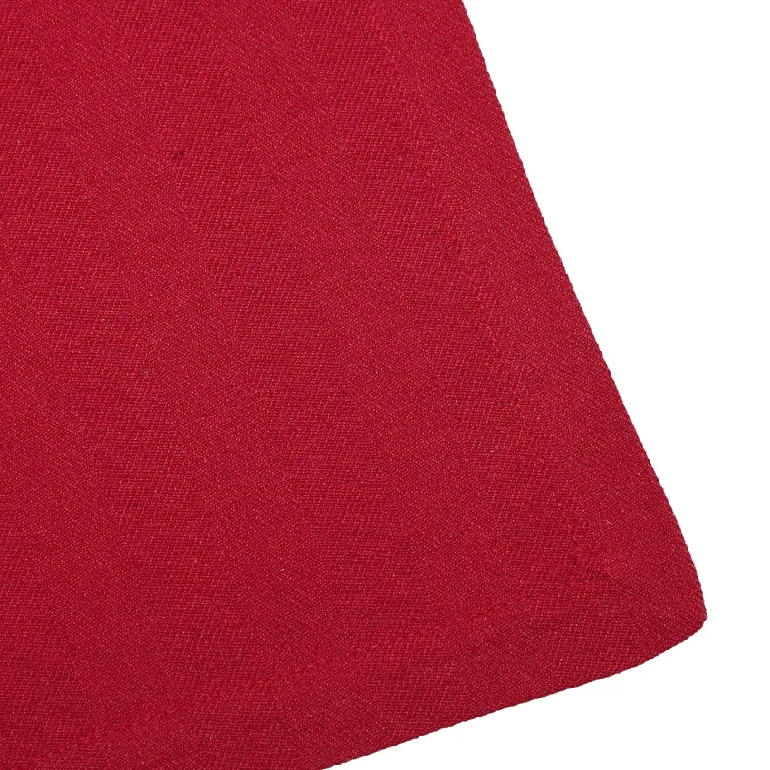 Mantel reciclado Emil, Rojo oscuro