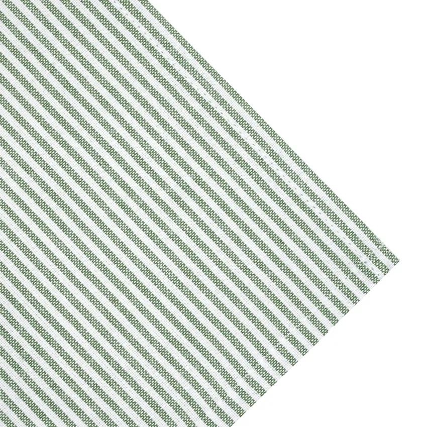 Paño de cocina reciclado 2-pack Bosse, Verde/Blanco