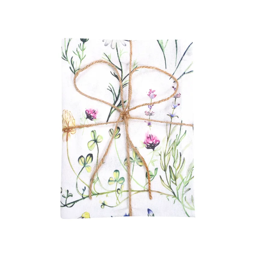 Paño de cocina reciclado 2-pack Hilma, Azul/Verde