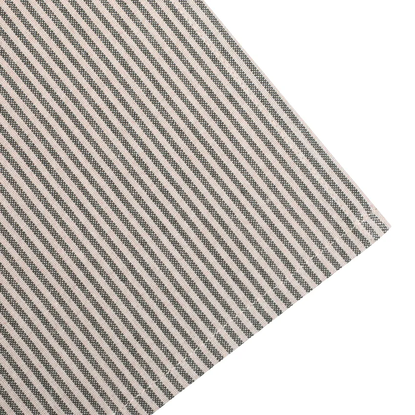 Paño de cocina reciclado 2-pack Bosse, Verde oliva/Lino