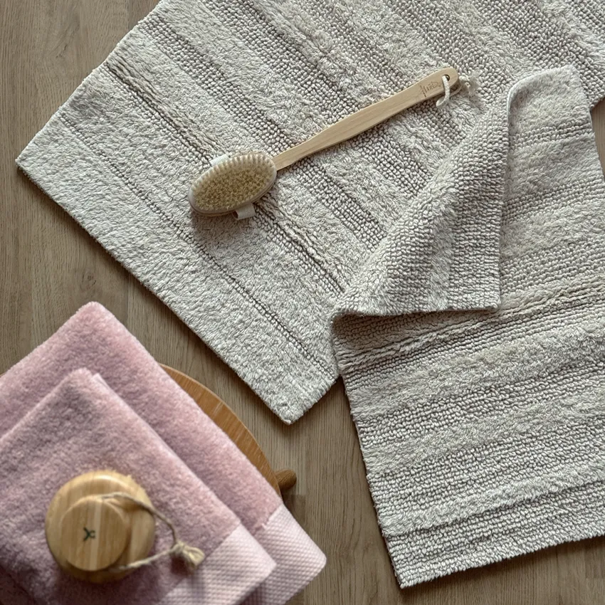 Tapis de bain Lucca, Sable