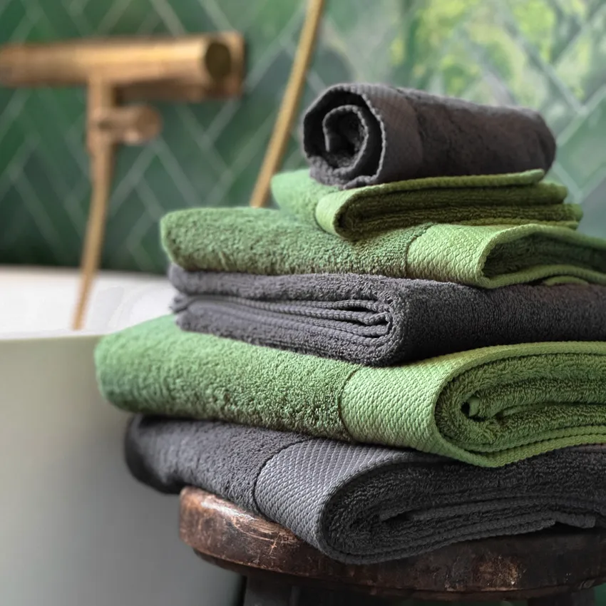 Serviette Dalarö, Vert foncé