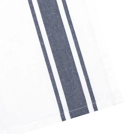 Torchon de cuisine Dalarna, Bleu marine/Blanc