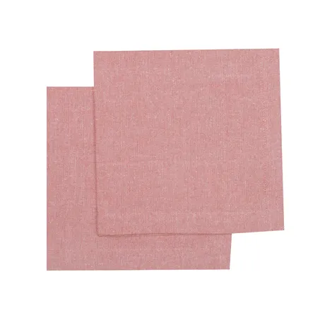 Serviette Recyclée 2-pack Elin, Rose/Blanc