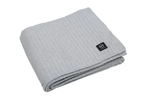 Recyclé Couvre-lits Rasmus, Gris