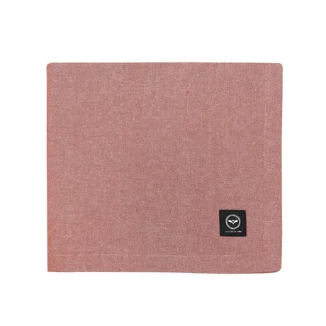 Nappe recyclée Elin, Rouille/Écru