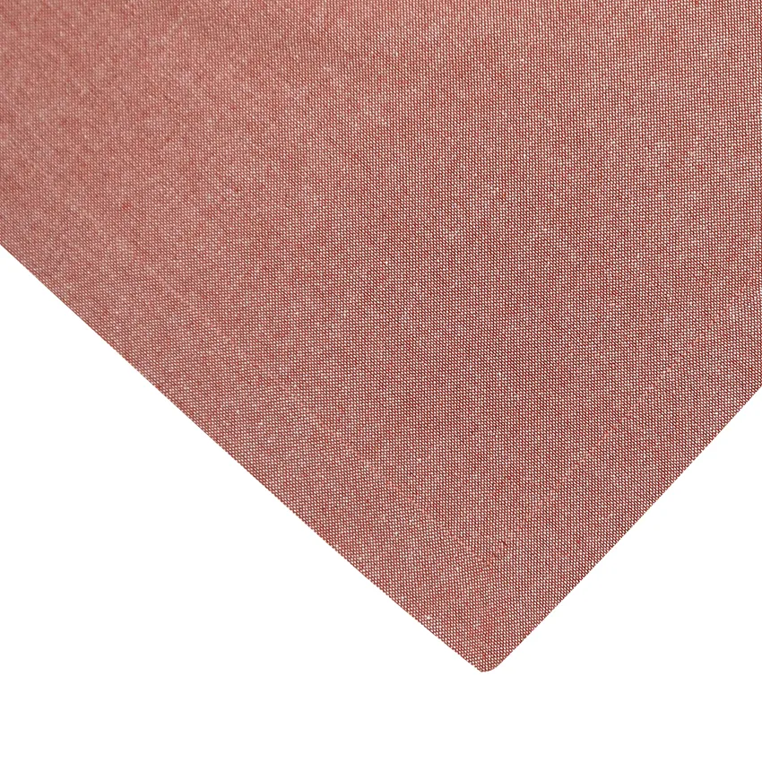 Nappe recyclée Elin, Rouille/Écru