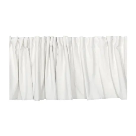 Cantonnière recyclée Elin, Beige