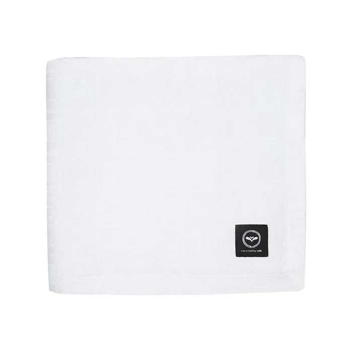 Nappe recyclée Lilly, Blanc