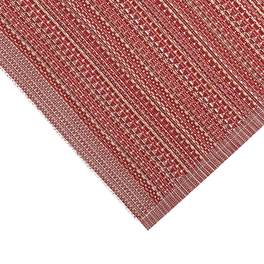 Set de table recyclé 2-pack Gerda, Rouge foncé Multi