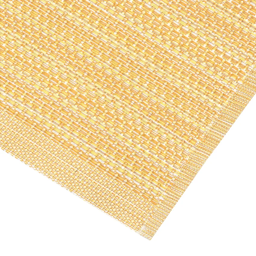 Recyclé Chemins de table Gerda, Jaune Multi