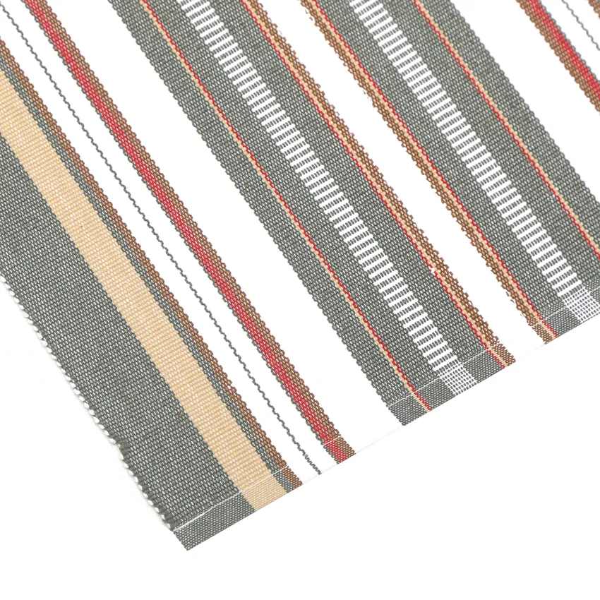 Set de table recyclé 2-pack Karin, Vert olive/Sable/Brun