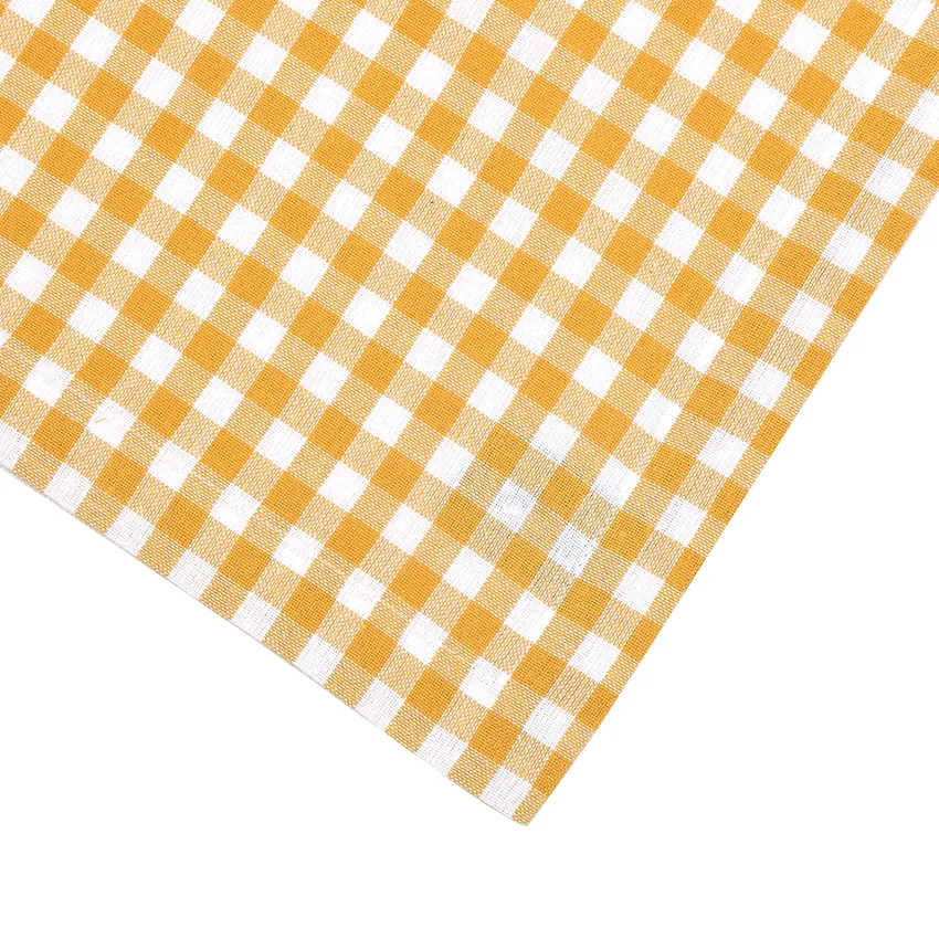 Serviette Recyclée 2-pack Bella, Jaune/Blanc