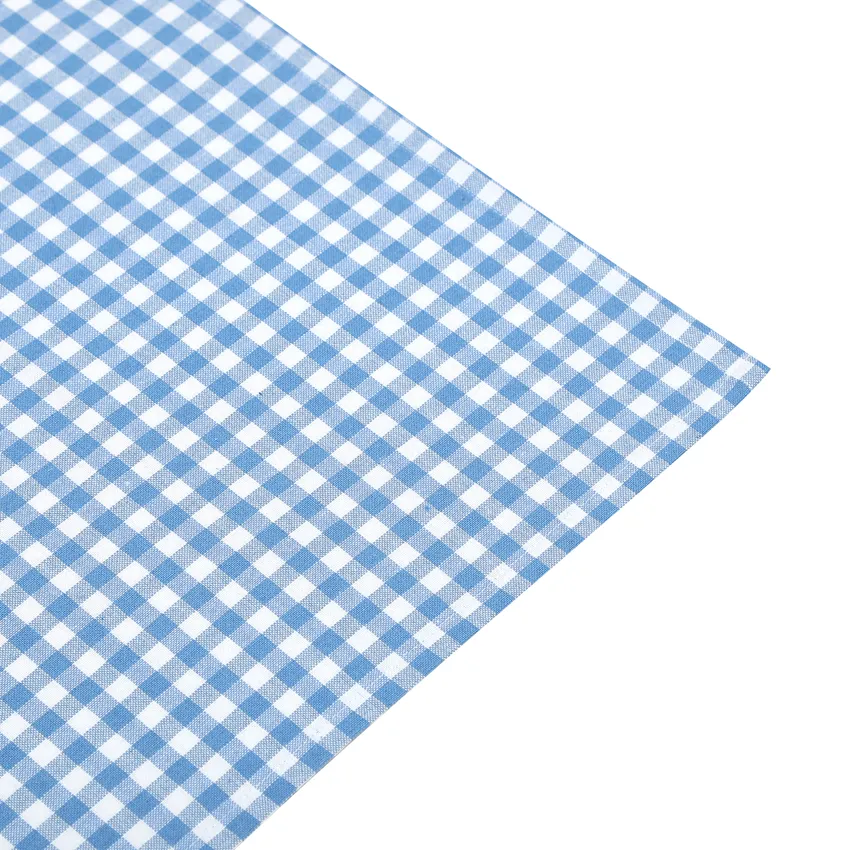 Torchon de cuisine recyclé 2-pack Bella, Bleu clair/Blanc