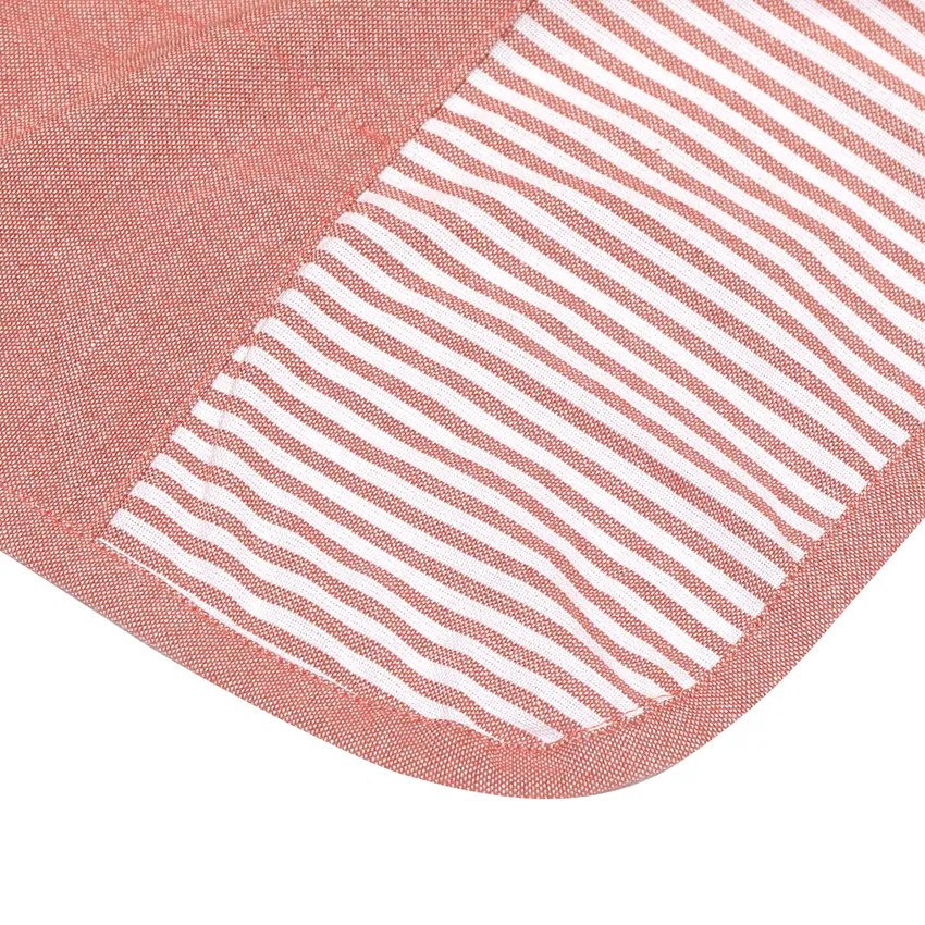 Tablier Enfant Recyclé Sjurberg, Rose/Blanc