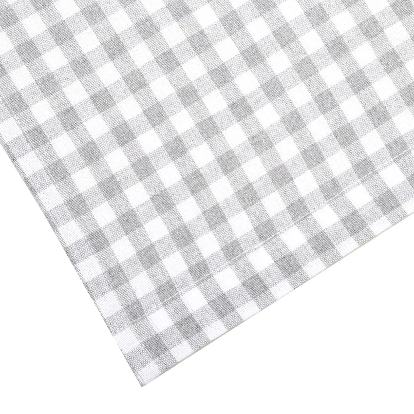 Tablier Recyclé Bella, Gris clair/Blanc