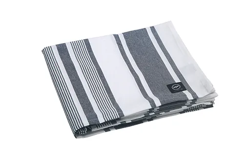 Nappe Essuyable Recyclée Knut, Bleu marine/Blanc