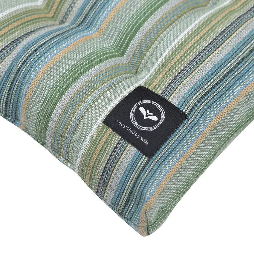 Coussin de palette recyclé Goa, Vert