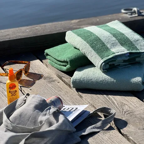 Drap de bain Tofta, Vert foncé