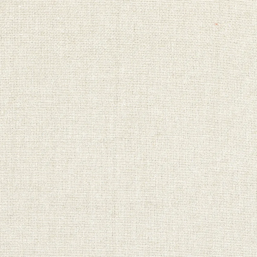 Nappe Ronde Essuyable Recyclée Hedvig, Lin/Blanc