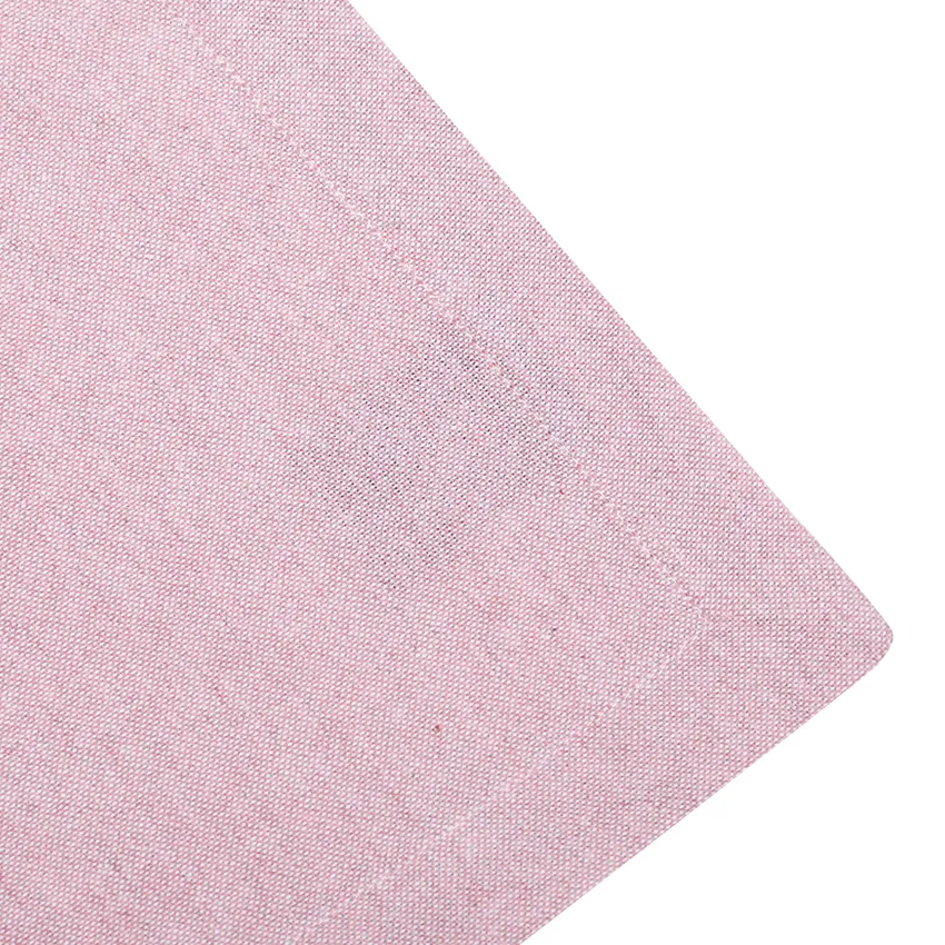 Serviette Recyclée 2-pack Elin, Rose clair/Blanc