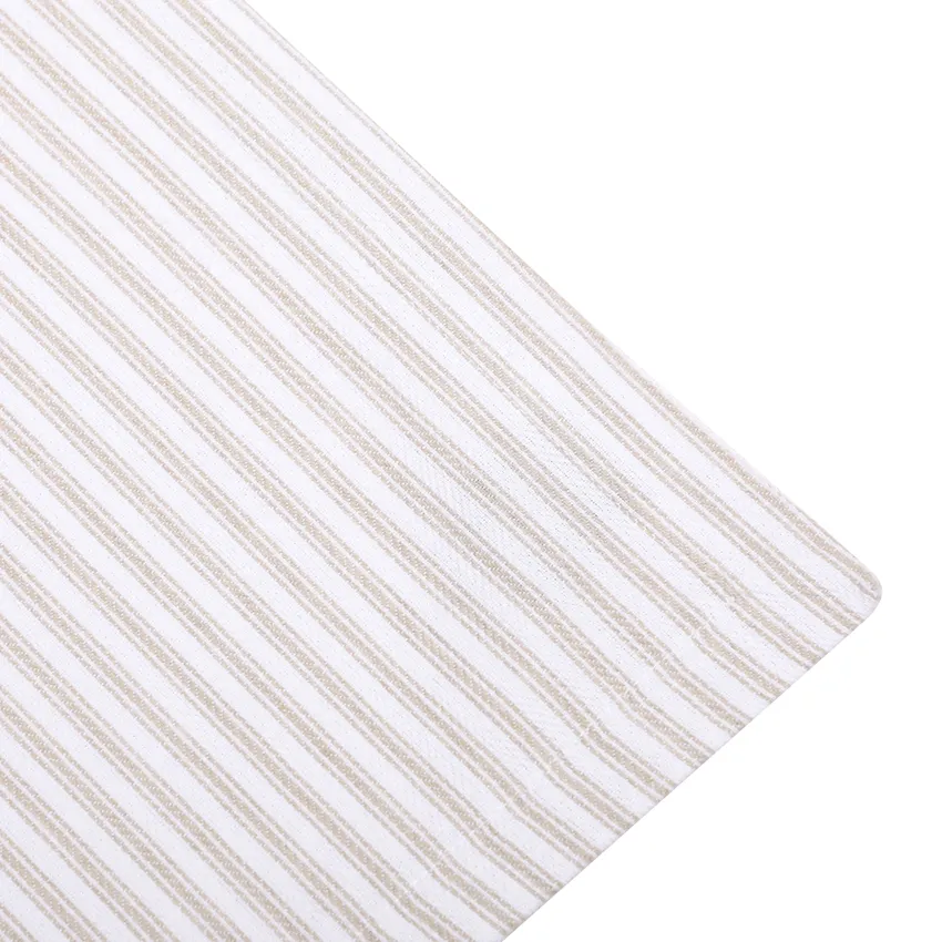 Serviette Recyclée 2-pack Lina, Lin/Blanc