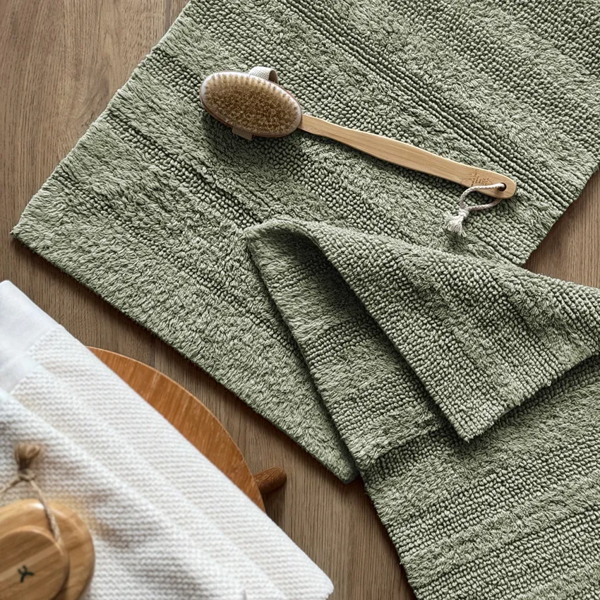 Tapis de bain Lucca, Vert