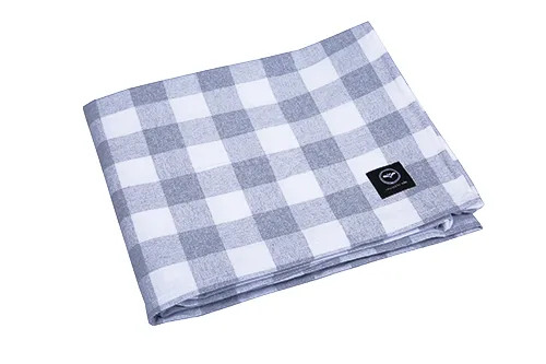 Nappe Essuyable Recyclée Signe, Gris/Blanc