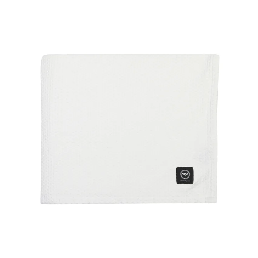 Recyclé Couvre-lits Doris, Blanc