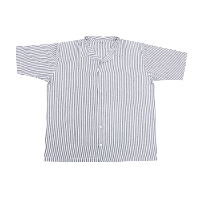 Pyjamasensemble 2 pièces Runmarö, Court, Bleu marine/Blanc